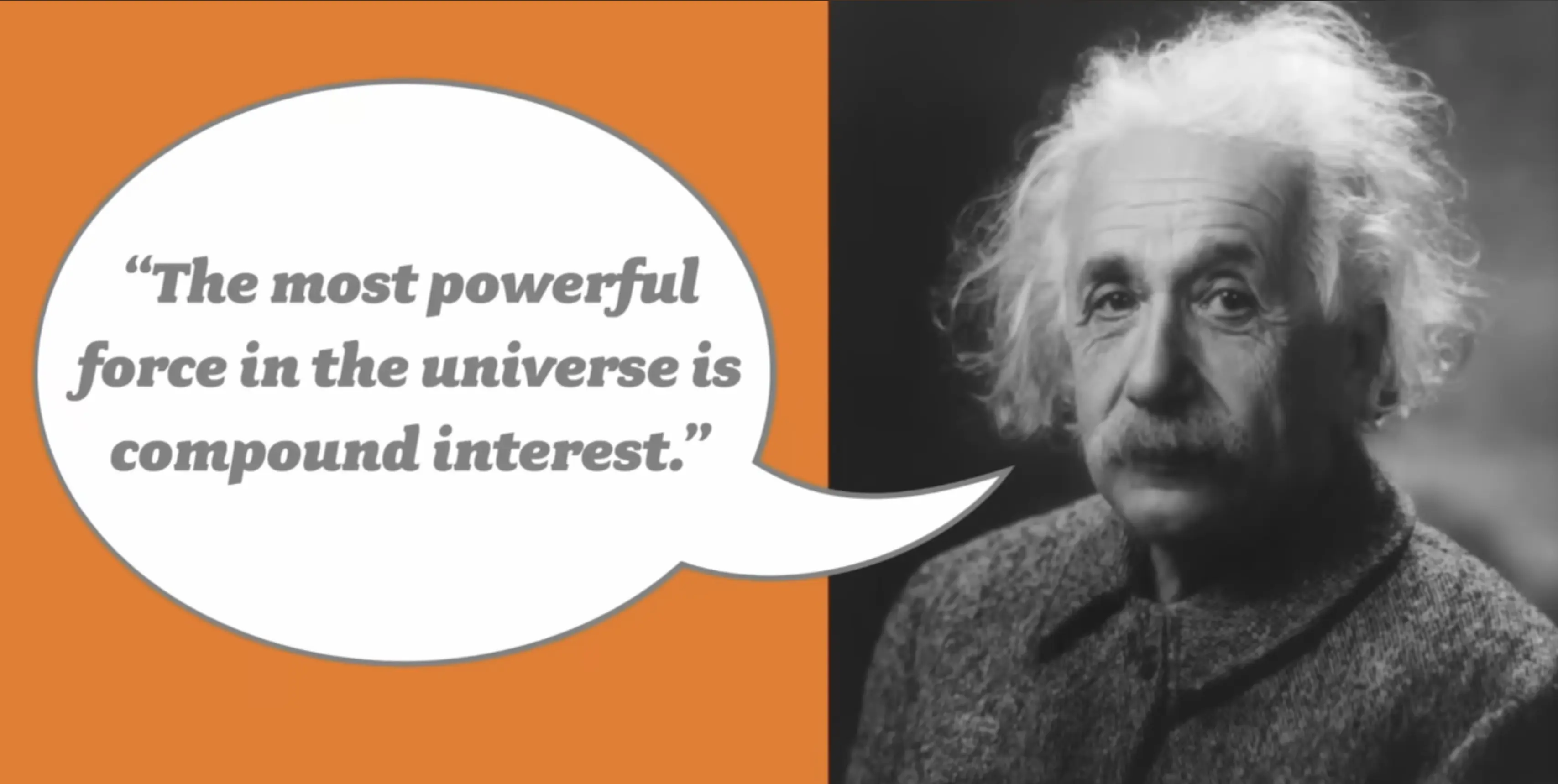 复利是宇宙中最强大的力量-爱因斯坦
