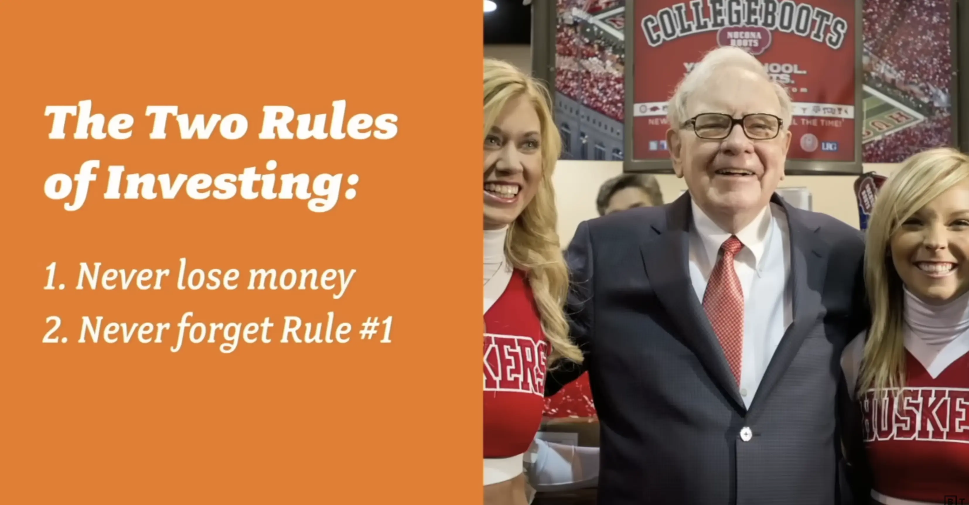 不要亏钱-巴菲特